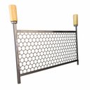Ver imagem 6 de Churrasqueira Portátil Inox 50x24 com Grelha e Pés Removíveis - Compacta, Leve e Resistente