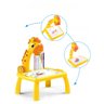 Lousa Mágica com Projetor Girafinha - Desenhar e Aprender Cor:amarela - 4