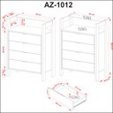 Ver imagem 4 de Gaveteiro 4 Gavetas Az1012