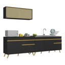 Preto/Dourado