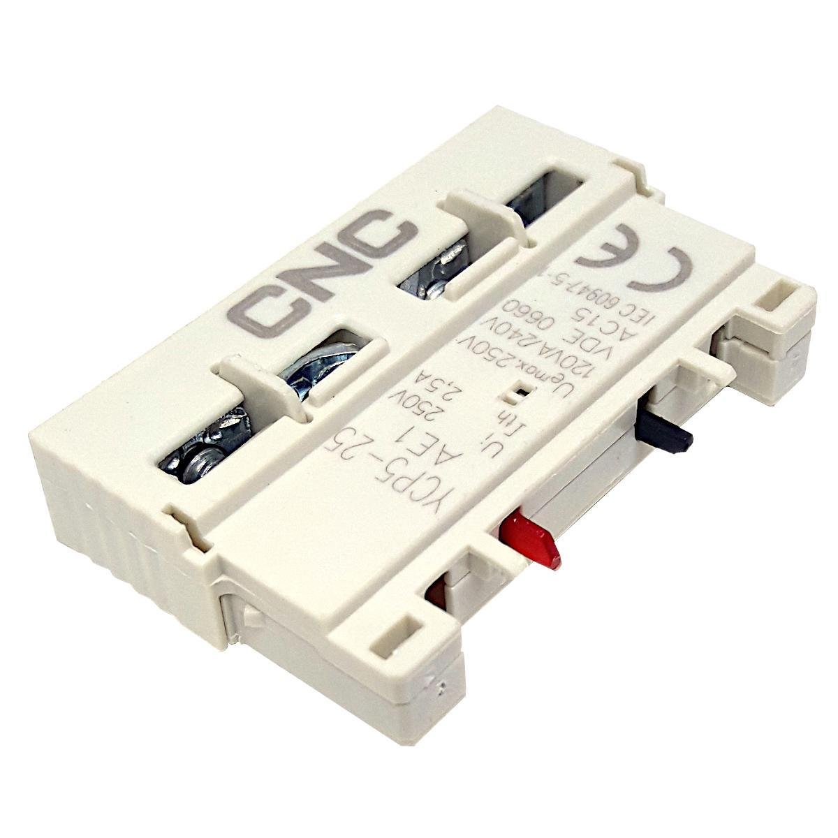 Bloco Auxiliar para Disjuntor Motor Modelo Ycp5-25 Ae11 Cnc ...