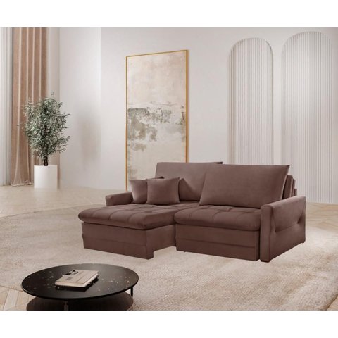 Sofá Retrátil e Reclinável Cristal Caixa Zero 1,80m Pillow de 15cm - Movenzo Estofados