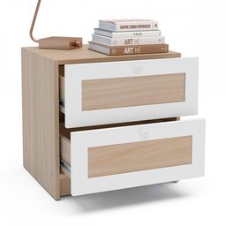 Gaveteiro Comic 2 Gavetas Legno Salinas/Branco - Politorno - 3 Gaveteiro Comic 2 Gavetas Legno Salinas/Branco - Politorno - 3