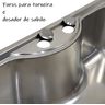Cuba Inox Gourmet Fabrinox 65cm polida e tabua - 3