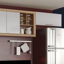 Ver imagem 4 de Armario Cozinha Completo Ditália Aspen 4 Pçs Carvalho/br A48