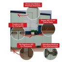 Ver imagem 5 de Armário de Cozinha Genialflex Iluminata 5 Peças Verde Mint