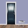 Adesivo de Porta Escada 3 Arte Destaque P - 0,73 X 2.13 Metros - 1