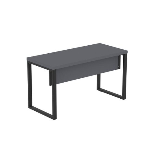 Mesa Escritório 1700x700x750 M170-70pe40tub Grafito-preto