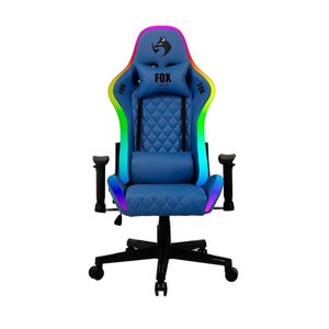 Cadeira Gamer Fox Racer Rgb com Iluminação Led Azul Ut-c1583l