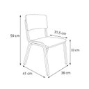 Ver imagem 3 de Conjunto Mesa Escolar com Organizador Infantil Redonda com Cadeiras