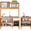 Ver imagem 4 de Cozinha Compacta 120cm com Balcão Cooktop Elegance