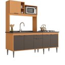 Ver imagem 2 de Cozinha Compacta 120cm com Balcão Cooktop Elegance
