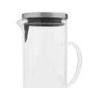 Ver imagem 3 de Jarra de Vidro com Tampa em Inox 1.3L VDA11046 - Wincy