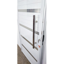 Ver imagem 5 de Porta de Alumínio Frisada Lado Esquerdo 210x80cm Branco Top Esquadrias
