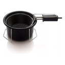 Ver imagem 5 de Fritadeira Elétrica Óleo 1 Litro Tacho Esmaltado 110 ou 220v:110v/1100/preto