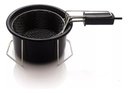 Ver imagem 5 de Fritadeira Elétrica Óleo 1 Litro Tacho Esmaltado 110 ou 220v:110v/1100/preto