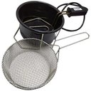 Ver imagem 3 de Fritadeira Elétrica Óleo 1 Litro Tacho Esmaltado 110 ou 220v:110v/1100/preto