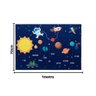 Tapete Para Quarto Bebe Criança Menino Planeta Infantil 1 Me - 2