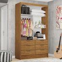 Ver imagem 3 de Closet de Casal Sevilha com 6 Gavetas Carioca Móveis Freijó