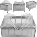 Ver imagem 3 de Berço Cercado Portatil Desmontavel Burigotto Serenata Grey