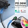 Cabo Usb-c Lightning Led Iphone 90° Pd 3a 36w 120cm Mcdodo Preto - 3