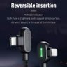 Cabo Usb-c Lightning Led Iphone 90° Pd 3a 36w 120cm Mcdodo Preto - 7