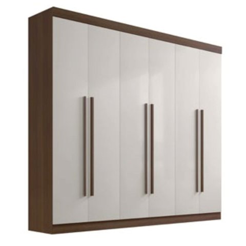 Guarda-Roupa Monte Carlo Larg. 2.32m 6 Portas 6 Gavetas - D Doro