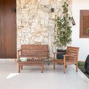 Ver imagem 2 de Poltrona Garden -madeira Maciça - Acabamento Jatobá