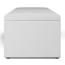 Ver imagem 2 de Kit Cabeceira Cama Box Queen 160cm com Calçadeira Baú Dália W01 Facto Branco - Lyam Decor