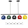 Kit 1 Lustre Ls7600 Mesadesinuca/Boladebilhar/Snooker Balls +Lamp - 1