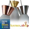 Pendente Sinus 4001 Branco com Cobre/1 - 6