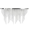 Lustre Pendente Plafon Império Cristal Crilik Pl7204 Cromado - 3
