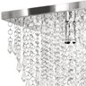 Lustre Pendente Plafon Império Cristal Crilik Pl7204 Cromado - 6