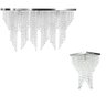 Kit 1 Império Cristal Crilik Pl7204 + 1 Pl7202 Cromado - 1