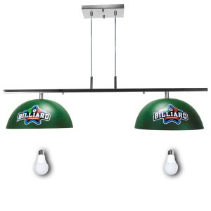 Lustre Ls7500 Mesa de Billiard Luxo Cromado + Lâmpada
