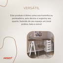 Ver imagem 7 de Escrivaninha Spirit Ii - Nogal/branco 6018