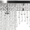 Lustre Pendente Plafon Império Cristal Crilik Pl7203 Cromado - 5