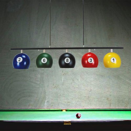 Jogo de Bola de Sinuca Bilhar Snooker Numerada - 54mm Procópio 051