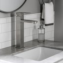 Ver imagem 2 de Torneira Banheiro Bica Alta Acqua Metais 204 Quadra Inox