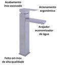 Ver imagem 3 de Torneira Banheiro Bica Alta Acqua Metais 204 Quadra Inox