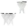 Kit 1 Império Cristal Crilik Pl7203 + 1 Pl7202 Cromado - 1