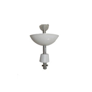 Kit de Instalação Fácil P/ Ventilador de Teto - Haste C/ 20cm. e Acessórios de Acabamento Branco