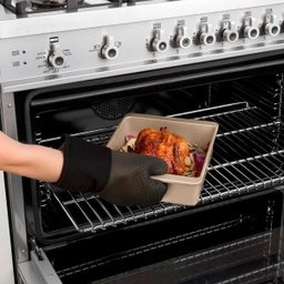 Luva para Cozinha de Silicone Preta Oxo - 4