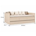 Ver imagem 2 de Bicama Babá Lais Off White - Carolina
