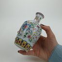 Ver imagem 4 de Vaso Decorativo de Cerâmica Color 14x7x7cm Enfeite Sala Mesa Estante Aparador