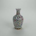 Ver imagem 5 de Vaso Decorativo de Cerâmica Color 14x7x7cm Enfeite Sala Mesa Estante Aparador