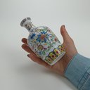 Ver imagem 5 de Vaso Decorativo Enfeite Casa Redondo Home&co Cerâmica 14x7x7cm Colorido