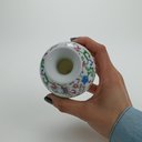 Ver imagem 2 de Vaso Decorativo de Cerâmica Color 14x7x7cm Enfeite Sala Mesa Estante Aparador