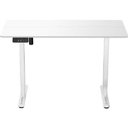 Ver imagem 1 de Mesa Elétrica Lift Ergonômica sem Gavetas Aço e Aglomerado 120cm Branco Fortrek