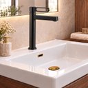 Ver imagem 2 de Torneira Daytona Preta Alta Aço Inox 304 Premium Goldenx